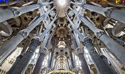 Templo De La Sagrada Familia En Barcelona Espa A