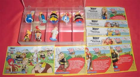 Kinder Surprise Lot De Figurines Ast Rix Et Les Vikings Bpz