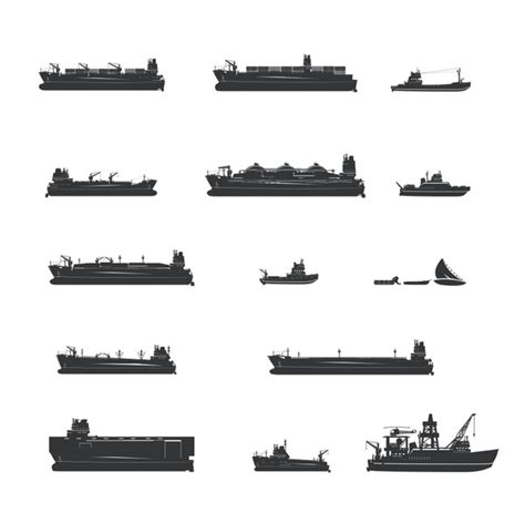 Bulk Carrier Ship Types: Over 8 Royalty-Free Licensable Stock Vectors ...