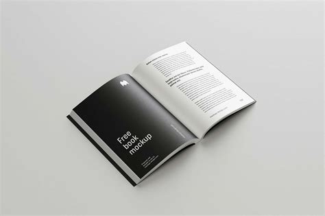 8 Free Softcover Book Mockups PSD