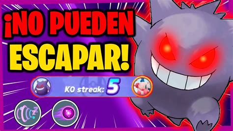 Gengar Pentakill C Mo Juego Gengar En Maestro Pokemon Unite Nueva