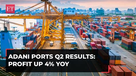 Adani Ports Q2 Results Profit Up 4 YoY At Rs 1 748 Crore Revenue Up