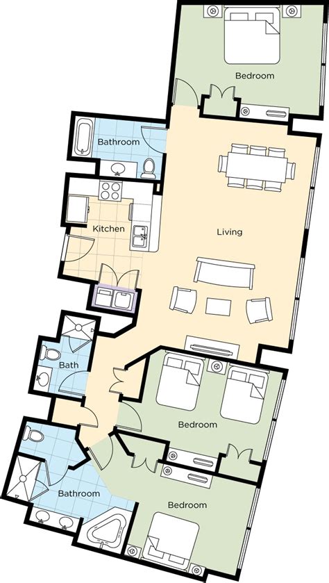 Wyndham Grand Desert 3 Bedroom Floor Plan | Psoriasisguru.com