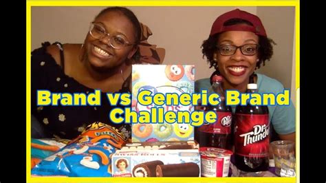 Brand Vs Generic Brand Challenge Youtube