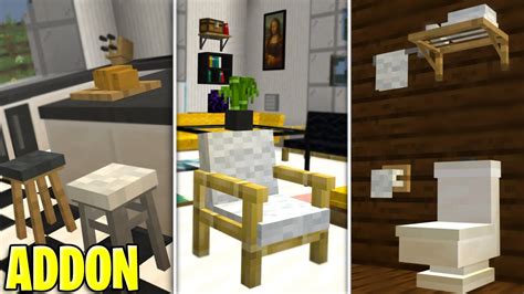 Esse Addon de Móveis Modernos para Minecraft PE é Muito Bom Bedrock