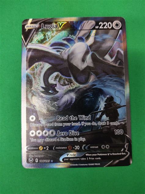 Mavin Lugia V Alt Art 186 195 Pokemon TCG Silver Tempest HOT 1