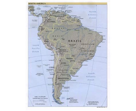 Maps Of South America And South American Countries Collection Of Maps