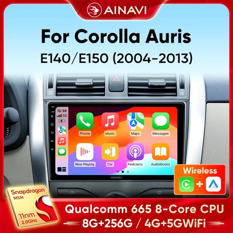 Reproductor Multimedia De Coche Ainavi Para Toyota Corolla E