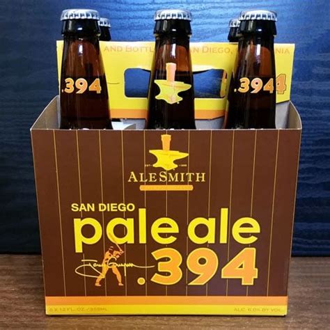 San Diego Pale Ale 394 Alesmith Brewing Company Baseball Life