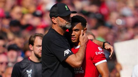 Liverpool Wait On Alexander Arnold Assessment As Klopp Faced With Yet Another Injury Concern