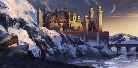 Snowy Viking By Nathaniel Pengson Rimaginarycastles