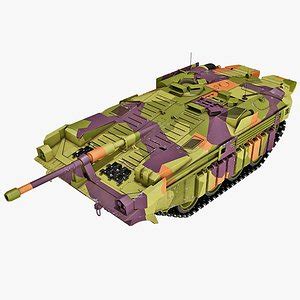 3D Stridsvagn Models TurboSquid