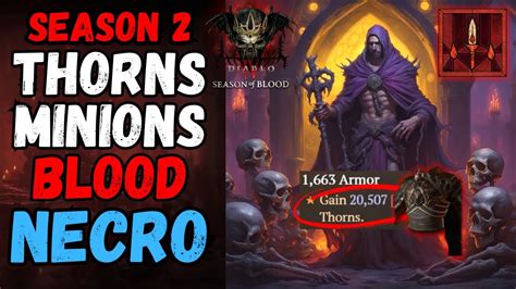 This Thorns Minions Blood Lance Necromancer Speedfarming Build Owns