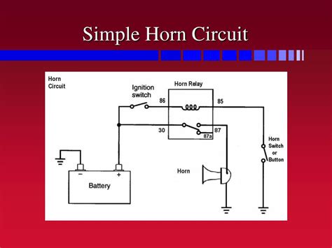 Electronic Car Horn Circuit Diagram