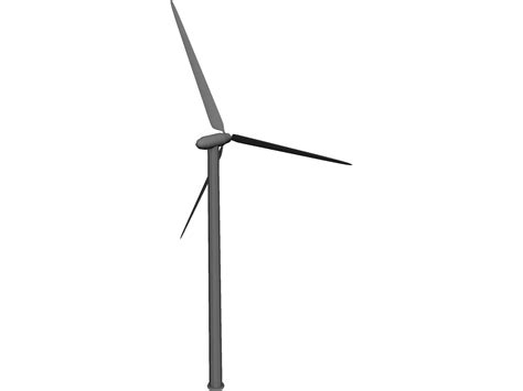 Wind Turbine 3D Model - 3DCADBrowser