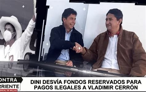 Vladimir Cerr N Recibe Mil Soles Mensuales Como Agente Encubierto De