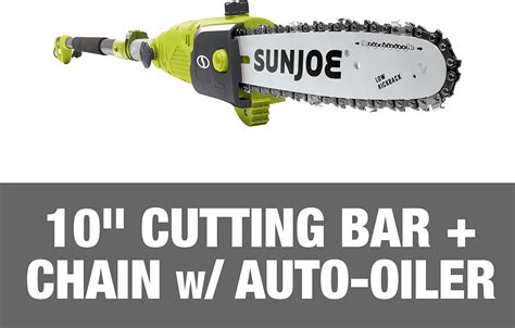 Sun Joe SWJ803E 10 Inch 8 0 Electric Multi Angle Pole Chain Saw