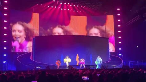 Little Mix Break Up Song Confetti Tour Sheffield Arena Youtube