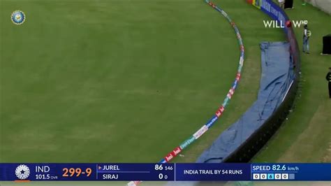 101 6 Tom Hartley To Dhruv Jurel 4 Runs S IND Vs ENG 4th Test Match