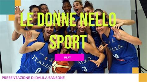 LE DONNE NELLO SPORT