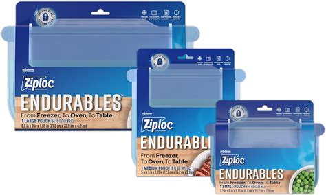 Amazon Ziploc Endurables Bolsa Peque A Mediana Y Grande Bolsas