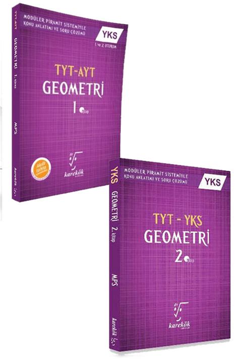 Yks Tyt Geometri Konu Anlat M Ve Kitap Seti Karek K Yay Nlar