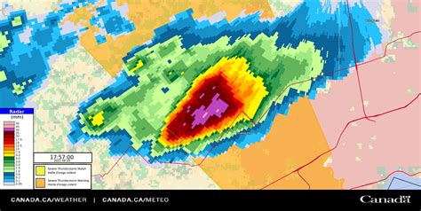 Eccc Weather Ontario On Twitter Severe Thunderstorm Warning Remains