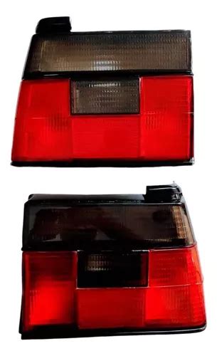 Par Calaveras Jetta A2 Volkswagen Color Humo 1987 A 1992 Meses Sin