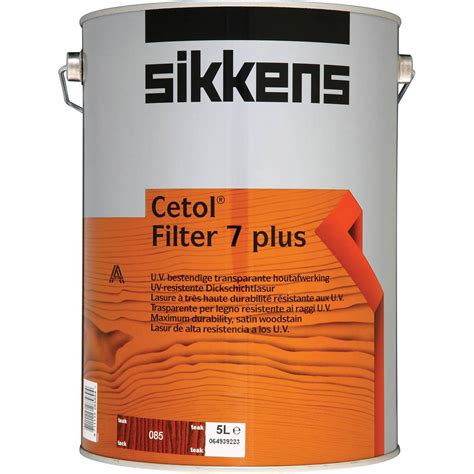 Sikkens Cetol Filter Plus Translucent Woodstain Sikkens Cetol