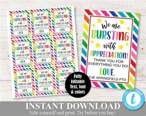 Bursting With Appreciation Free Printable Printable Word Searches