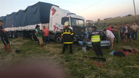 Trágico Accidente En La Ruta Nacional 3 Dejó Dos Víctimas Fatales La