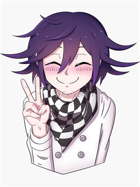 Kokichi Sticker By Mikalevi Redbubble