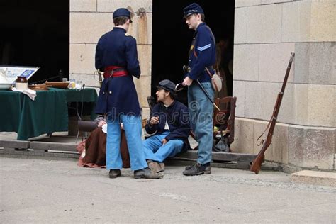 Civil War Reenactment,fort Point, San Francisco Editorial Stock Photo ...