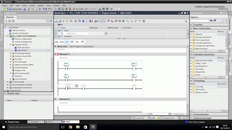 Tia Portal Siemens S Simple Switches Youtube