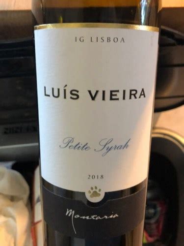 Montaria Luís Vieira Petite Syrah Vivino US