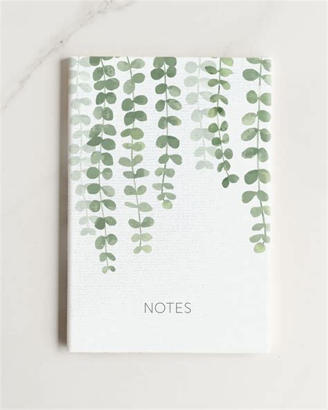 Notebook Leaves Style And Soul