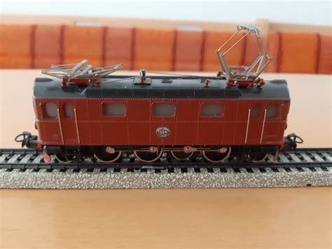 Märklin 3030 H0 WS E Lok SJ DA 884 3 5 braun analog OVP Kaufen auf