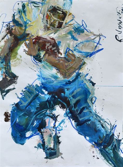 Art Sunday Nfl Hotclawss Blog Blogster Football Paintings