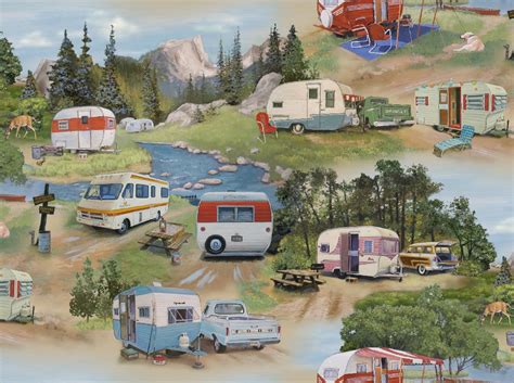 Solve Vintage Travel Trailers Jigsaw Puzzle Online With Pieces