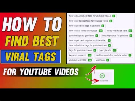 How To Find Viral Tags For Youtube Video How To Find Best Viral Tags