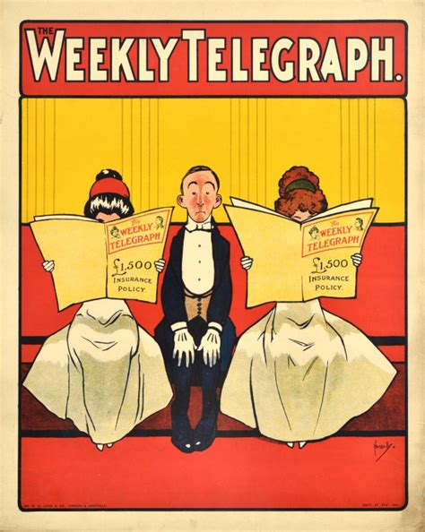 Original Vintage Posters Advertising Posters Weekly Telegraph