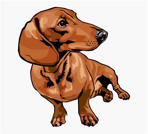 Dachshund Cartoon Clip Art