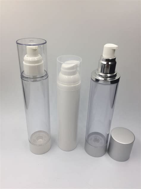 Cosmetic Packaging Airless Cosmetic Bottles Ml Ml White Color