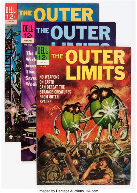 Outer Limits Collection 1964 1969 Comic Books Etsy