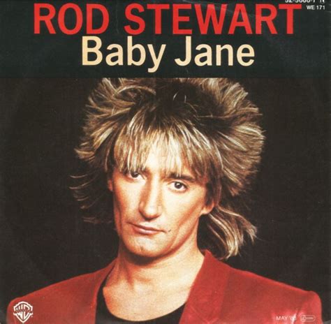 The Cover Of Rod Stewart S Album Baby Jane