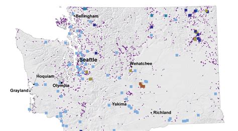 Gold Panning In Washington Map - Maps For You