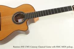 Ramirez Ne Cwe Cutaway Classical With Midi Pickup Fret