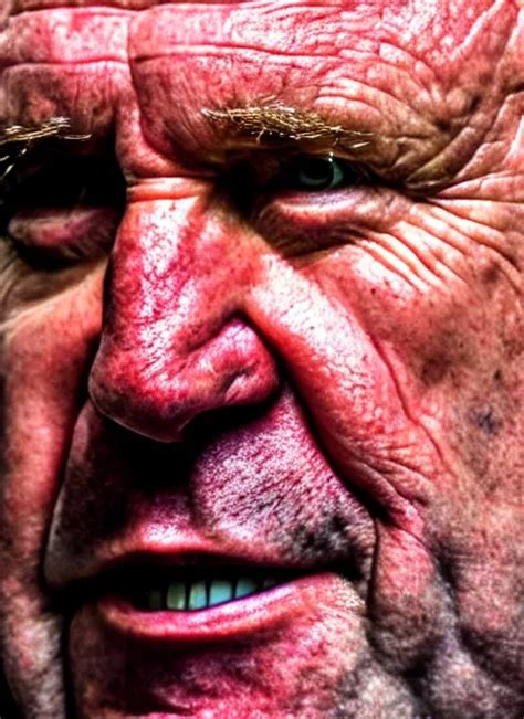 Extremely Detailed Hdr Photo Of Alex Jones Face Macro Stable