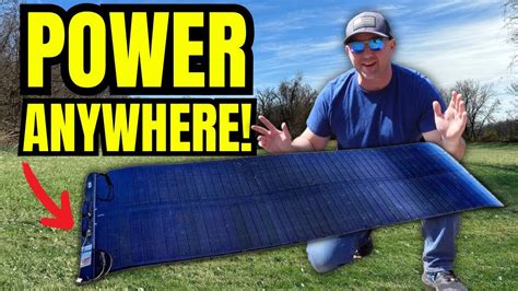 Bougerv 200w Foldable Solar Panel Review And Its Unbreakable Youtube