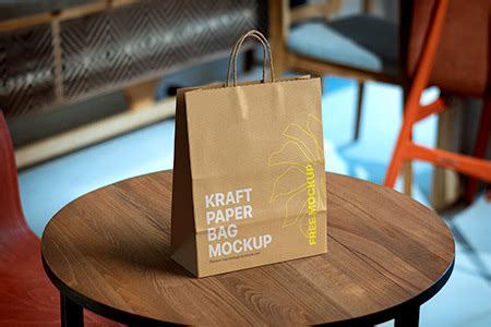 Free Matt Mailing Paper Bag Mockup Free Mockup Psd Pixpine